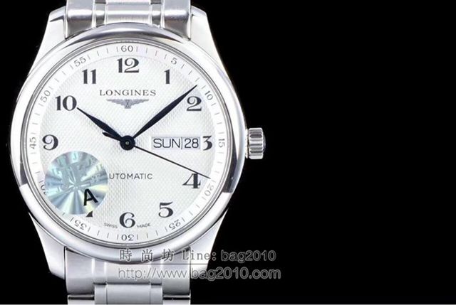LONGINES手錶 浪琴雙曆名匠系列V3升級版 浪琴高端機械男表  hds1139